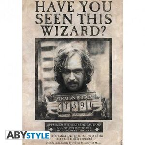 HARRY POTTER - POSTER « WANTED SIRIUS BLACK » (91.5X61)