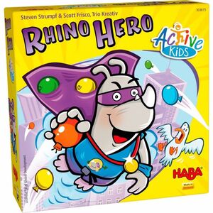 HABA - RHINO HERO ACTIVE KIDS JUEGOS DE MESA INFANTILES. Juegos de mesa.  Librería Serendipia