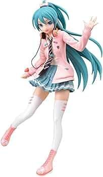 HATSUNE MIKU PROJECT DIVA ARCADE ESTATUA PVC SPM HATSUNE MIKU RIBBON GIRL 24 CM