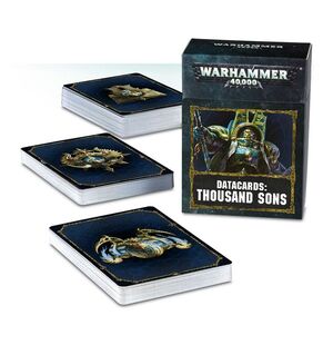 DATACARDS THOUSAND SONS