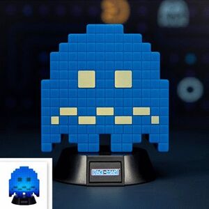 PAC-MAN - MINI LAMP TURN TO BLUE GHOST 10CM