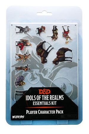 D&D ICONS OF THE REALMS MINIATURAS ESSENTIALS 2D MINIATURES - PLAYERS PACK