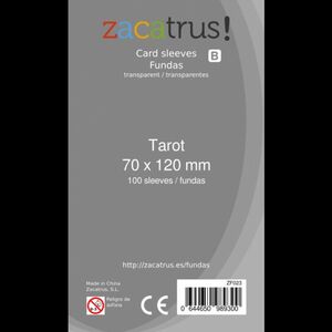 FUNDAS ZACATRUS TAROT 70X120 MM