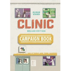 CLINIC: DELUXE EDITION  CAMPAIGN BOOK JUEGOS DE MESA COOPERATIVOS