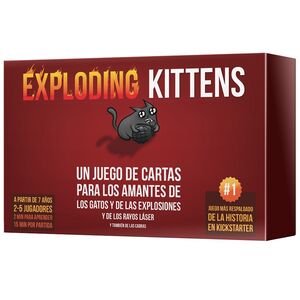 EXPLODING KITTENS JUEGOS DE CARTAS PARTY GAMES
