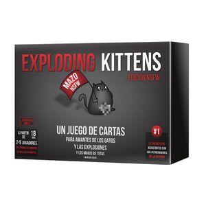 EXPLODING KITTENS NSFW JUEGOS DE CARTAS PARTY GAMES