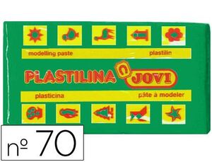 PLASTILINA JOVI 70 50 GR VERDE CLARO 7010