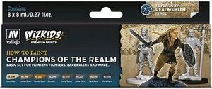 WIZKIDS PREMIUM PAINTS: HOW TO PAINT- CHAMPIONS OF THE REALM