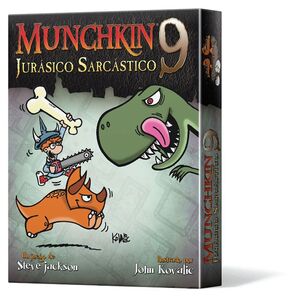 MUNCHKIN 9: JURÁSICO SARCÁSTICO JUEGOS DE CARTAS PARTY GAMES