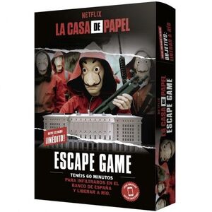 LA CASA DE PAPEL ESCAPE GAME 2 JUEGOS DE MESA TV/SERIES/CINE