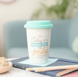 TRAVEL CUP - TODAY IS A GOOD DAY TO SMILE (ENG)