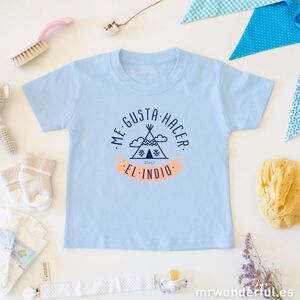 MR. WONDERFUL CAMISETA INFANTIL - ME GUSTA HACER EL INDIO