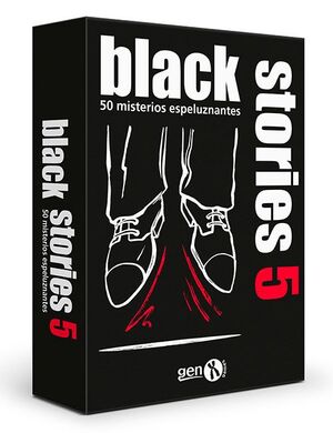 BLACK STORIES 5 JUEGOS DE MESA MISTERIO