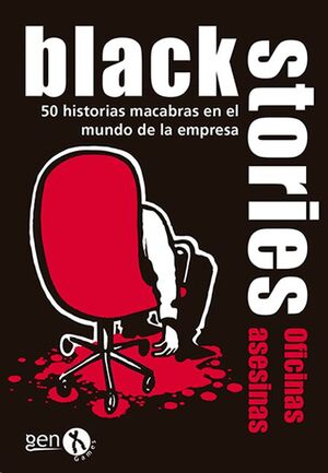 BLACK STORIES OFICINAS ASESINAS JUEGOS DE CARTAS MISTERIO