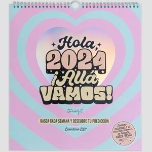 CALENDARIO DE PARED RASCA-RASCA 2024 - ¡ALLÁ VAMOS!