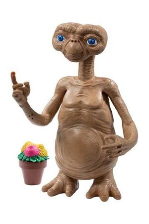 E.T., EL EXTRATERRESTRE FIGURA MALEABLE BENDYFIGS E.T. 14 CM