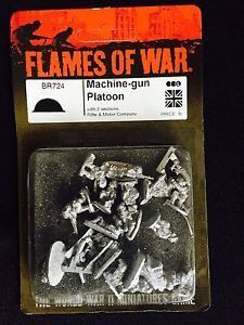 FLAMES OF WAR BR724 MACHINE-GUN PLATOON