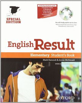 ENGLISH RESULT ELEMENTARY. STUDENT'S BOOK AND WORKBOOK PACK WITH KEY ED 10