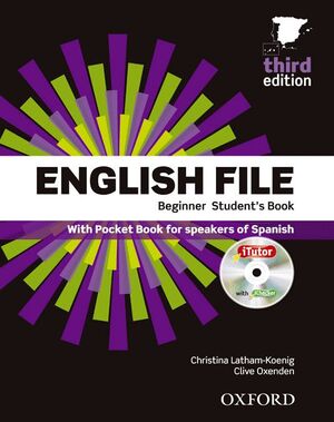 ENGLISH FILE 3RD EDITION BEGINNER STUDENT'S BOOK + WORKBOOK WITHOUT KEY PACK