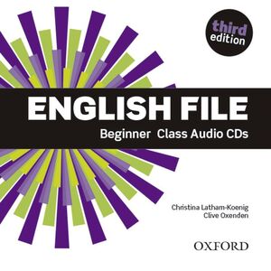 ENGLISH FILE 3RD EDITION BEG CLASS AUDIO CD