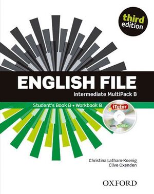 ENGLISH FILE 3RD EDITION INTERMEDIATE. STUDENT'S BOOK MULTIPACK B WITHOUT OXFORD