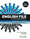 ENGLISH FILE: PRE-INTERMEDIATE: STUDENT'S BOOK;WORKBOOK MULTIPACK A WITH OXFORD