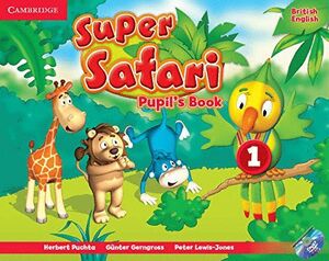 SUPER SAFARI LEVEL 1 PUPIL'S BOOK WITH DVD-ROM