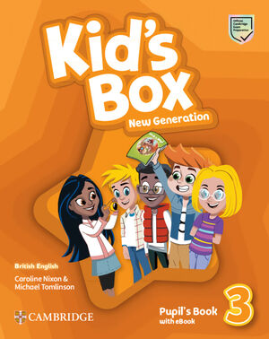 KID'S BOX NEW GENERATION LEVEL 3 PUPIL'S BOOK WITH EBOOK BRITISH