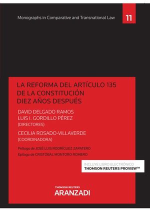 LA REFORMA DEL ARTÍCULO 135 DE LA CONSTITUCIÓN DIEZ AÑOS DESPUÉS (PAPEL + E-BOOK