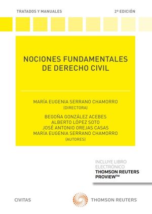 NOCIONES FUNDAMENTALES DE DERECHO CIVIL (PAPEL E-BOOK)