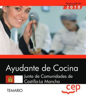 AYUDANTE DE COCINA. JUNTA DE COMUNIDADES DE CASTILLA-LA MANCHA. TEMARIO