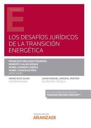 LOS DESAFÍOS JURÍDICOS DE LA TRANSICIÓN ENERGÉTICA (PAPEL + E-BOOK)