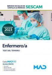 ENFERMERO;A TEST DEL TEMARIO SESCAM 2023