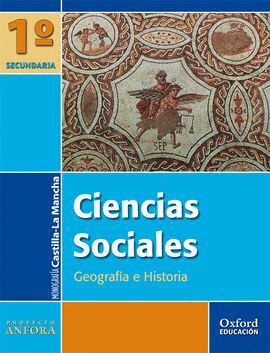 CIENCIAS SOCIALES 1.º ESO. ÁNFORA (CASTILLA LA MANCHA). PACK (LIBRO DEL ALUMNO +