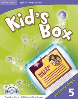 KID'S BOX FOR SPANISH SPEAKERS LEVEL 5 ACTIVITY BOOK WITH CD-ROM AND LANGUAGE PO