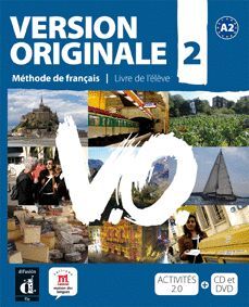 VERSION ORIGINALE 2 LIVRE DE L'ÉLÈVE + CD + DVD