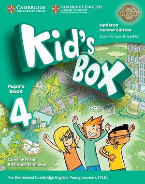 KID'S BOX LEVEL 4 PUPIL'S BOOK UPDATED ENGLISH FOR SPANISH SPEAKERS 2ND EDITION