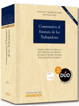 COMENTARIOS AL ESTATUTO DE LOS TRABAJADORES (PAPEL + E-BOOK)