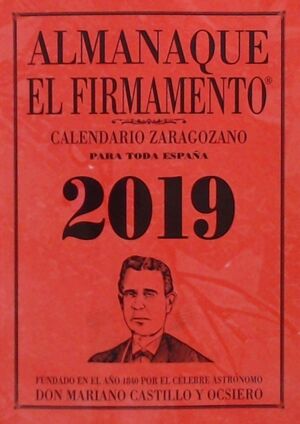 ALMANAQUE EL FIRMAMENTO 2019