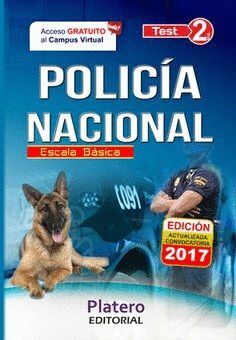 POLICÍA NACIONAL ESCALA BÁSICA TEST VOLUMEN 2