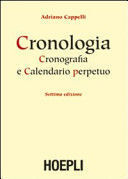 CRONOLOGIA, CRONOGRAFIA E CALENDARIO PERPETUO
